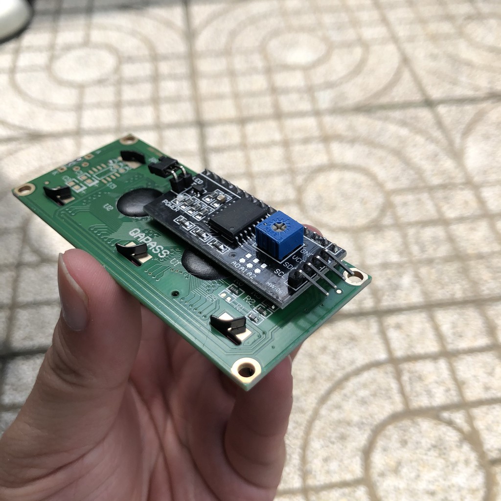 Màn hình LCD 1602 + modun I2C (16x2) cho Arduino chất lượng cao 5.0 [ TY NGUYEN ] | BigBuy360 - bigbuy360.vn