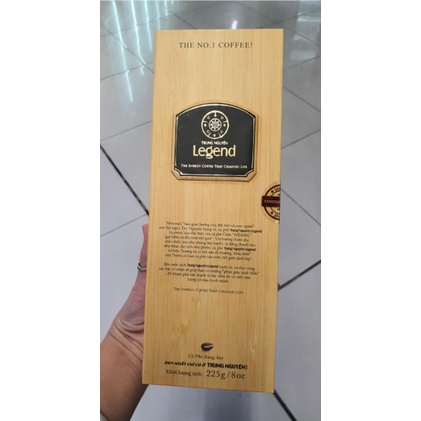 Cafe rang xay Trung Nguyên Legend  hộp 225gr