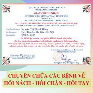✅[CHÍNH HÃNG] Hôi Nách Hào Bình Đường ( hôi nách,  tuyến mồ hôi, hôi chân, hôi tay...)