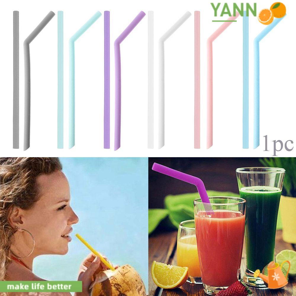 Ống Hút Silicone Nhỏ Gọn Tiện Lợi Màu Sắc Ngọt Ngào 1