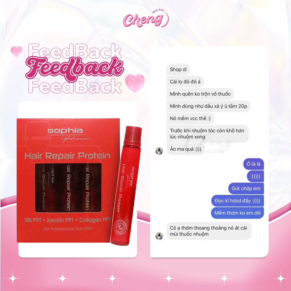 PROTEIN Phục Hồi Tóc Hư Nát Hàn Quốc | Chenglovehair, Chenglovehairs
