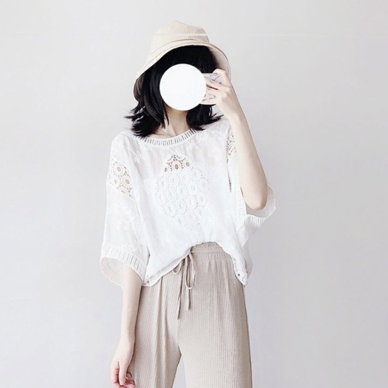 Áo Khoác Chống Nắng Tay 3 / 4 Thời Trang Nữ