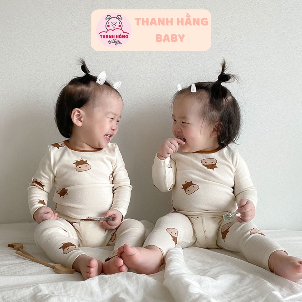 Bộ dài tay cho bé , bộ quần áo trẻ em Thanh hằng baby từ 7 đến 15 kg