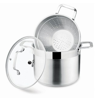 Nồi Hấp Inox 304 Elmich, Nhập Khẩu: C.H Séc,  Model : El3360/Size 22cm, El3361/Size 26cm