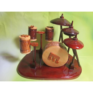 Bộ trống gỗ 25cm x 20cm