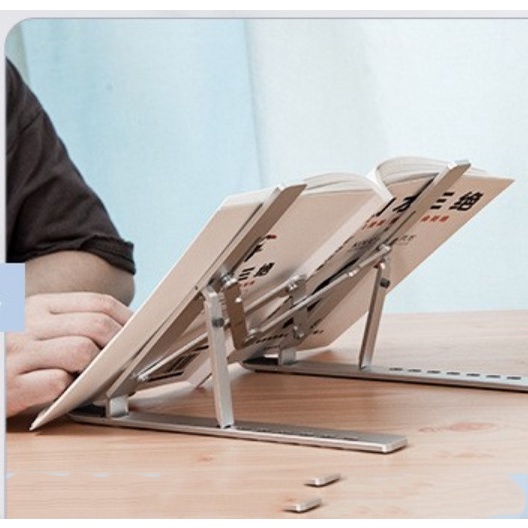 Giá đỡ máy tính, laptop, máy tính bảng, macbook,ipad, kệ đỡ điện thoại bằng nhôm cao cấp tản nhiệt, sử dụng dễ dàng