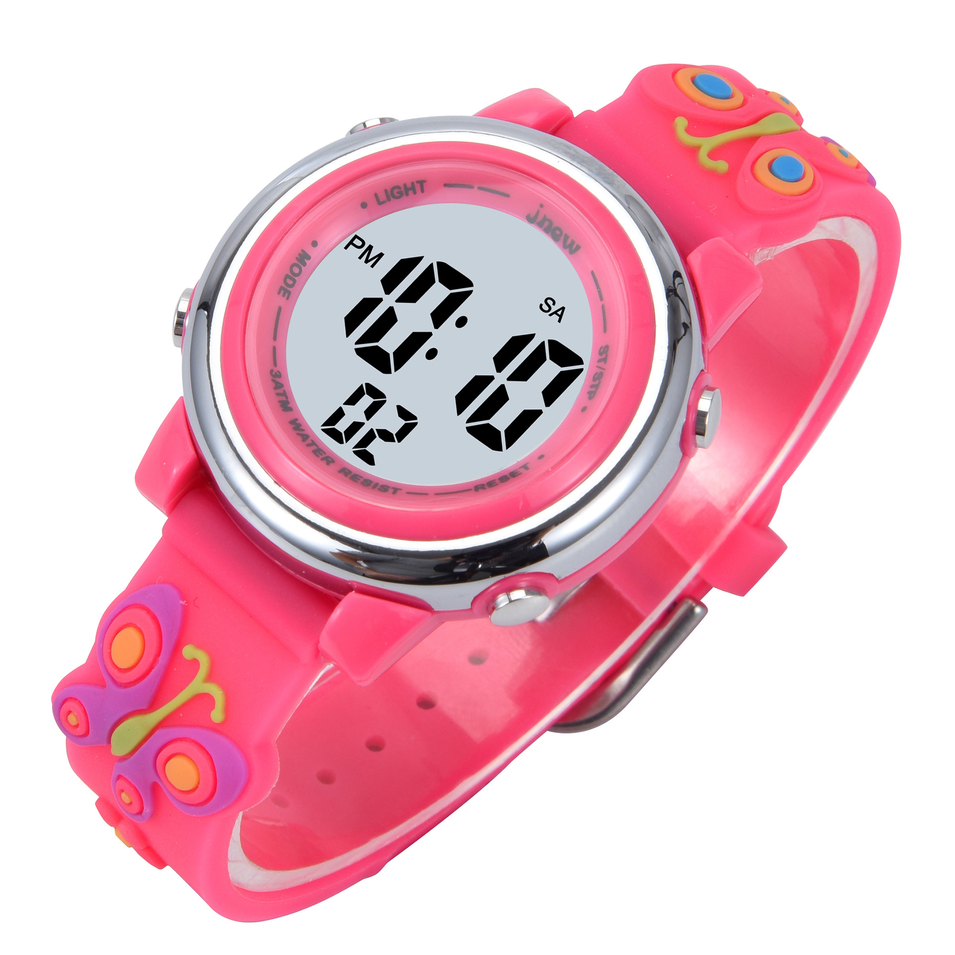 JNEW Đồng hồ điện tử dạ quang trẻ em, đồng hồ học sinh, đồng hồ điện tử đa năng thể thao ngoài trời thời trang led | BigBuy360 - bigbuy360.vn