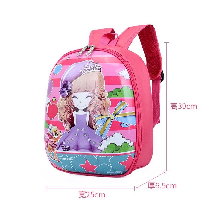 Balo đi học mẫu giáo mầm non, balo trứng chống nước cho bé trai bé gái.