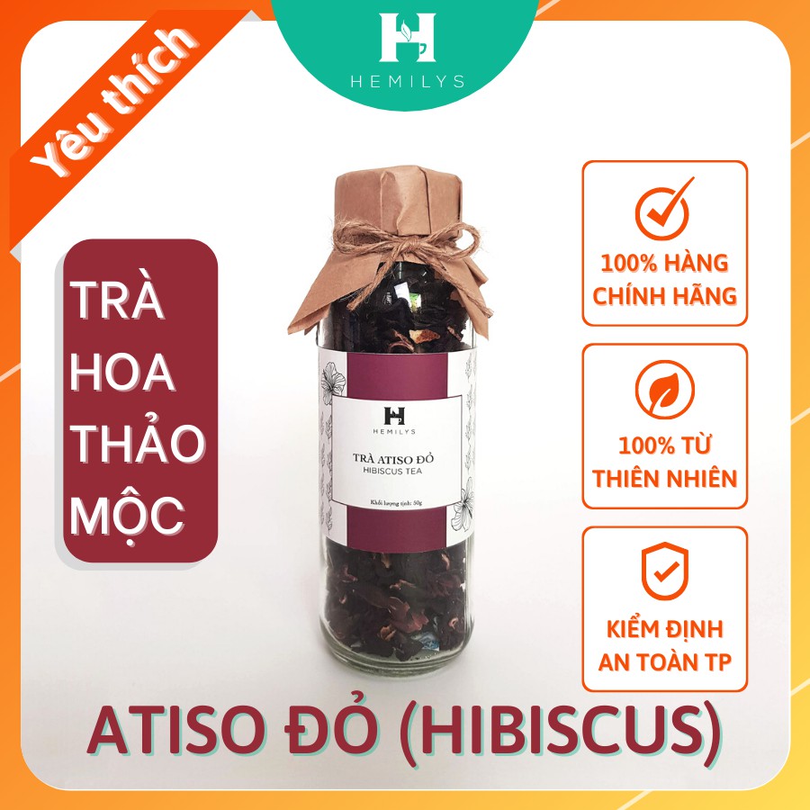 TRÀ HOA THẢO MỘC HEALTHY COMBO 3 CHAI: HOA HỒNG, HOA CÚC, HOA ATISO ĐỎ