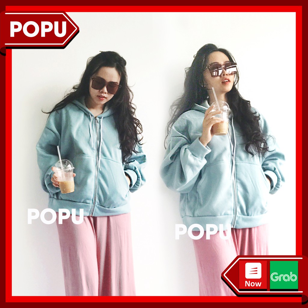 Áo khoác phom rộng, áo khoác trơn có nón | BigBuy360 - bigbuy360.vn