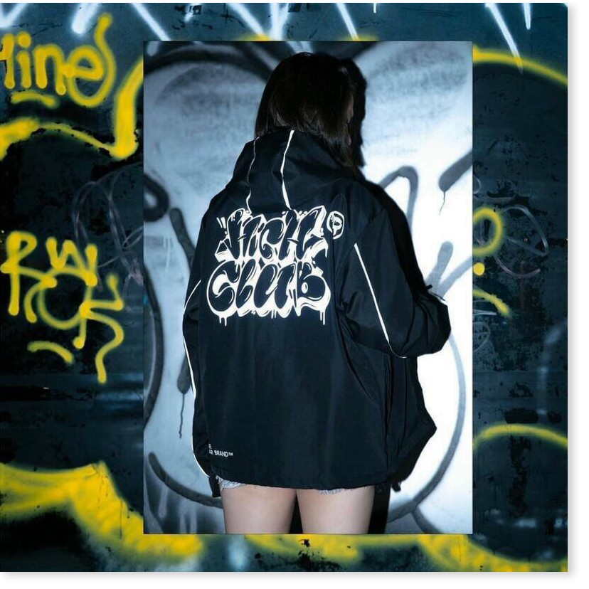 ÁO KHOÁC DÙ HIGH CLUB PHẢN QUANG FORM RỘNG CỰC CHẤT CHO CÁC BẠN TRẺ KHÁNH AN STORE