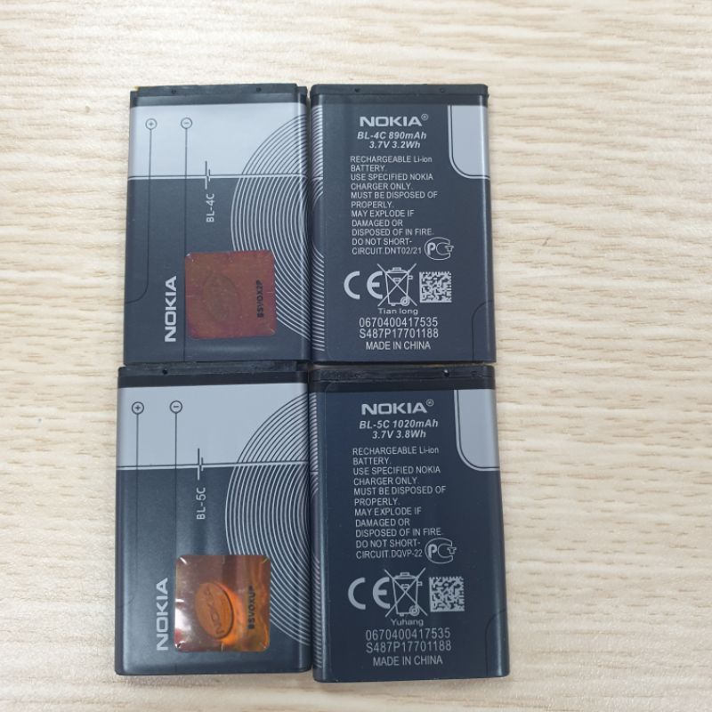 Pin nokia 4c-5c  bảo hành 12 tháng