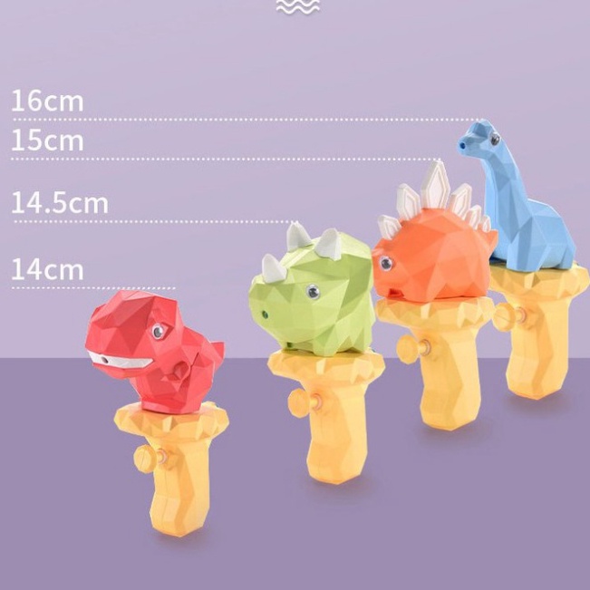 Đồ chơi phun nước hình khủng long - Đồ chơi giải trí vận động nhà tắm cho bé (1416PKL)