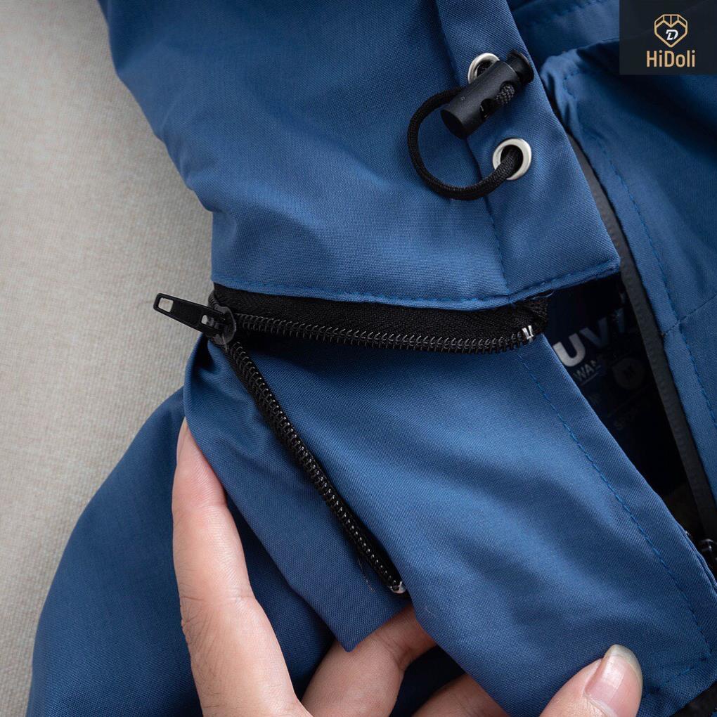 Áo gió lót lông nam, Áo khoác gió lót lông cừu tráng bạc chống nước dành cho cả nam và nữ - Zun Shop