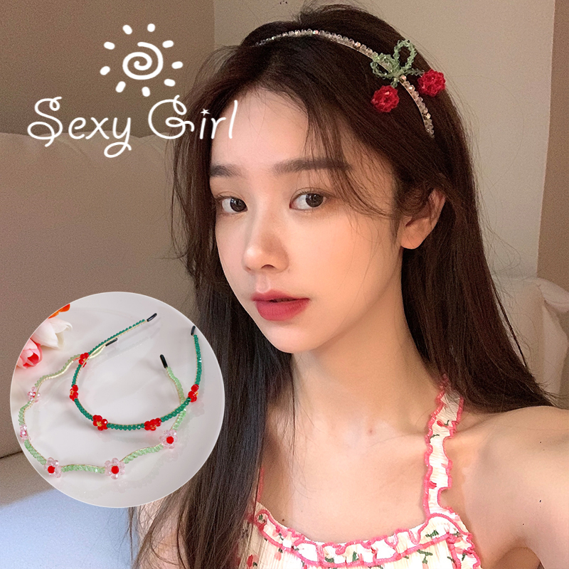 Băng Đô Cài Tóc Hình Quả Cherry Thời Trang Gợi Cảm Cho Nữ