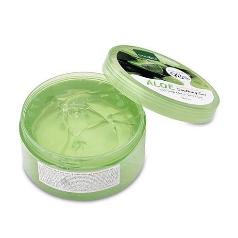 Gel dưỡng da lô hội Welcos Aloe Natura Moisture Real Smoothing tái tại và dưỡng mềm da Hàn Quốc 300g