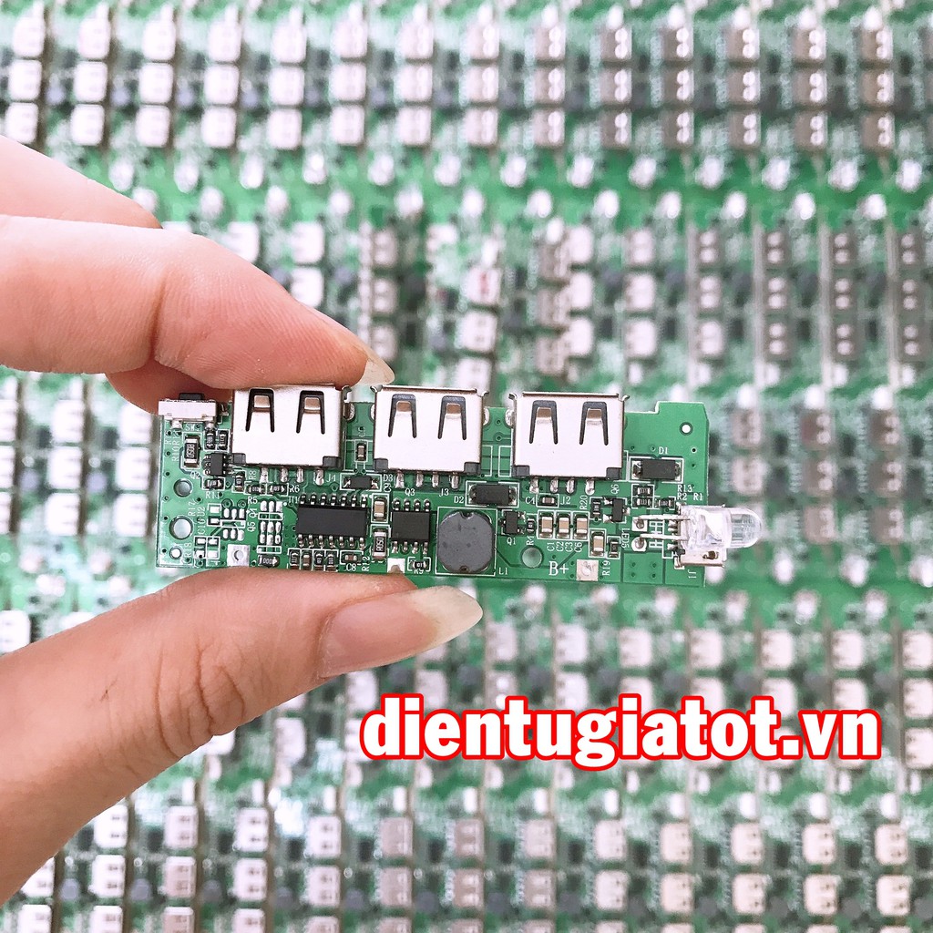 Mạch sạc dự phòng 5V 2A giá siêu rẻ - mạch mới