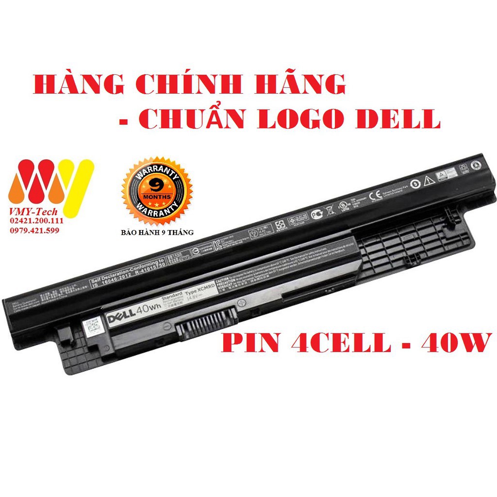 ¤ PHỤ KIỆN LAPTOP ¤ Pin laptop Dell 15R 3521 3531 3541 3537 3542 3543 5521 5537 5521 5537 XRDW2 YGMTN VR7HM W6XNM
