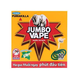 Combo 10 Hộp Nhang Muỗi Jumbo Vape