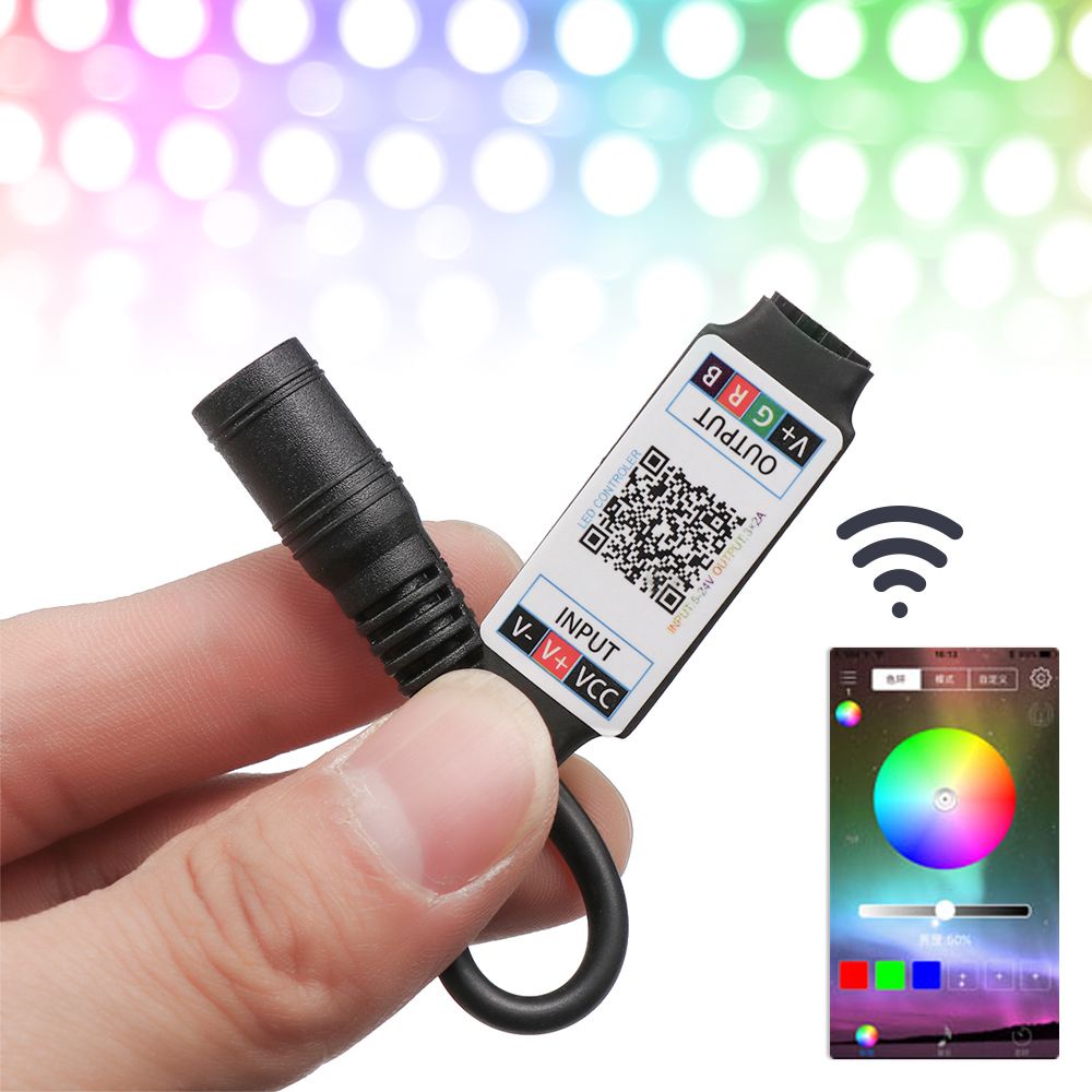 Đầu Nối Dây Đèn Led Rgb 4pin Dc 5-24v 5050 3528 Thông Minh