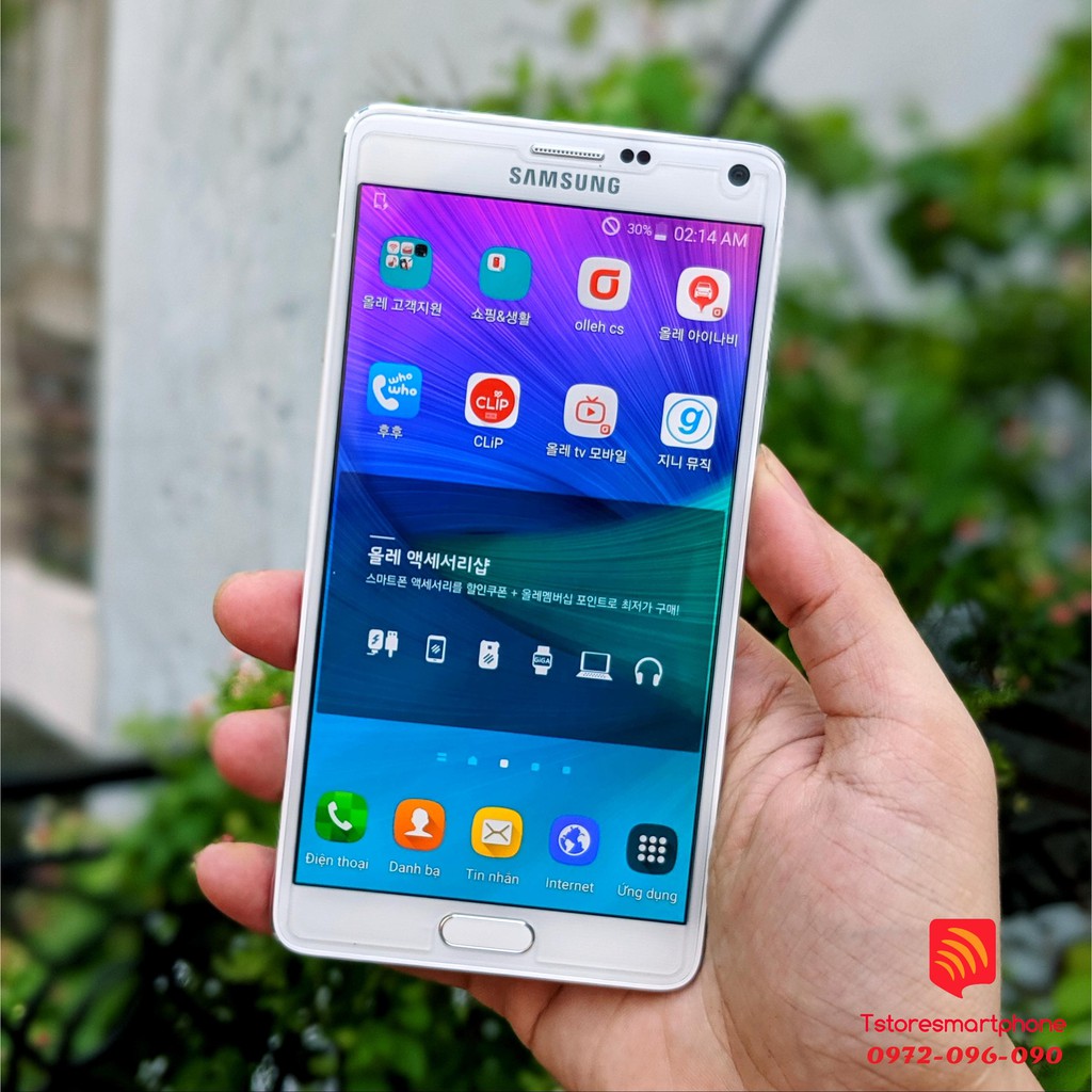 Điện thoại Samsung Galaxy Note 4 3GB 32GB màn 2K chính hãng Hàn Quốc Fullbox | BigBuy360 - bigbuy360.vn