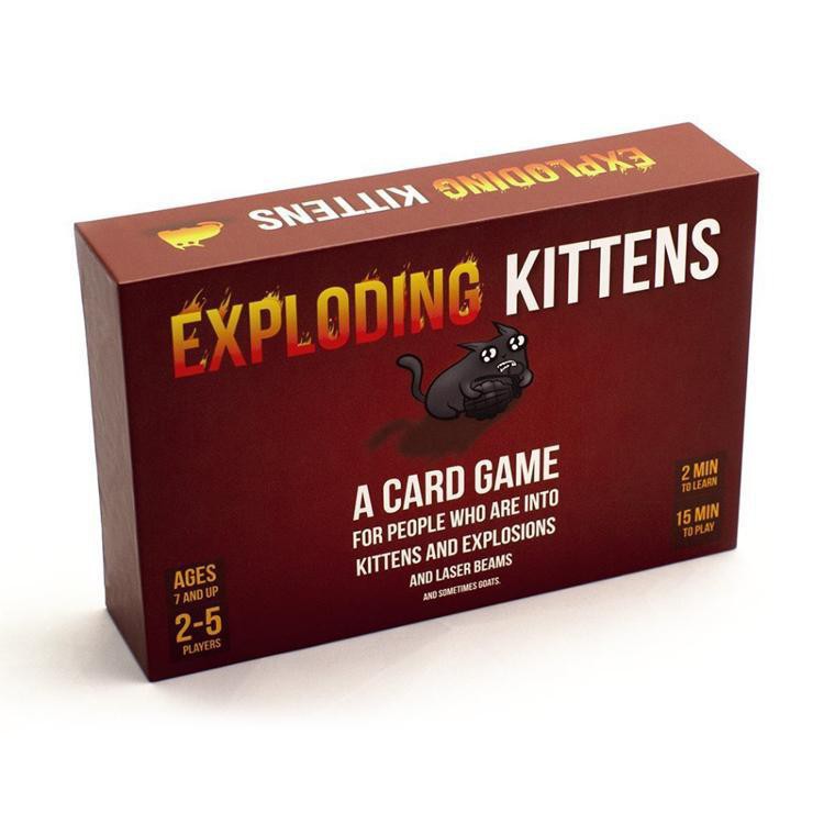 Bộ trò chơi Exploding Kittens giải trí thú vị