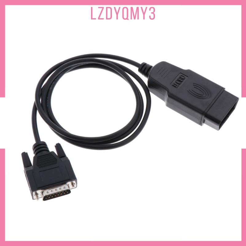 Cáp Chuyển Đổi DB15 15Pin Sang 16 Pin OBD II Chuyên Dụng Cho Xe Hơi