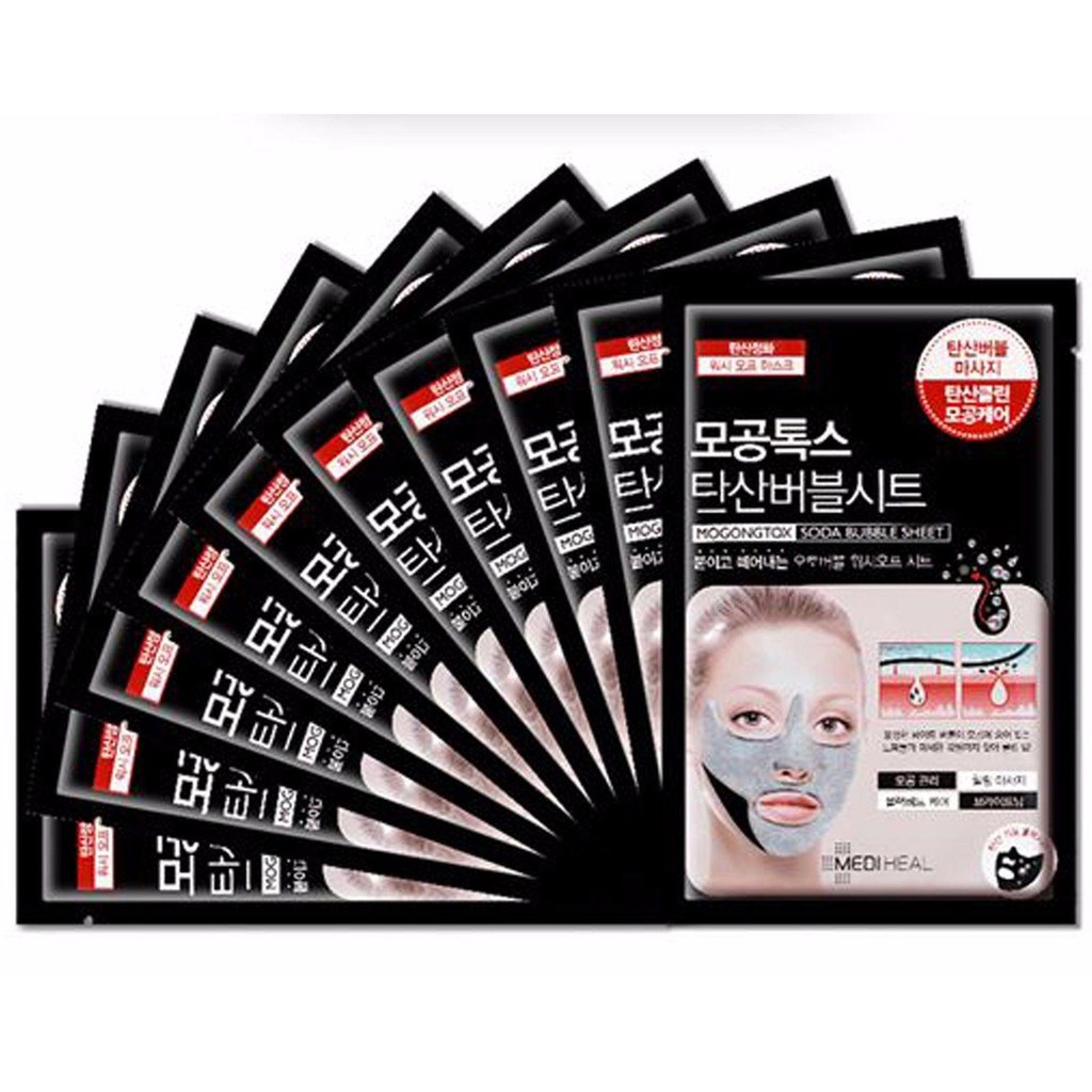 [CHÍNH HÃNG] Bộ 10 Gói Mặt Nạ Dưỡng Da Mediheal Essential Mask