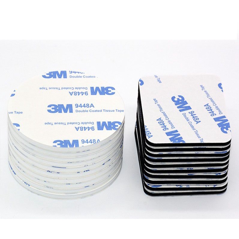 Combo 5 Miếng Dán 3M 2 Mặt, Dán CAM Hành Trình, Go Pro, Vật Dụng Decor...Miếng Băng Dính 2 mặt 3M Siêu Bám Dính