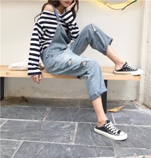 Quần yếm bò , hàng order quảng châu