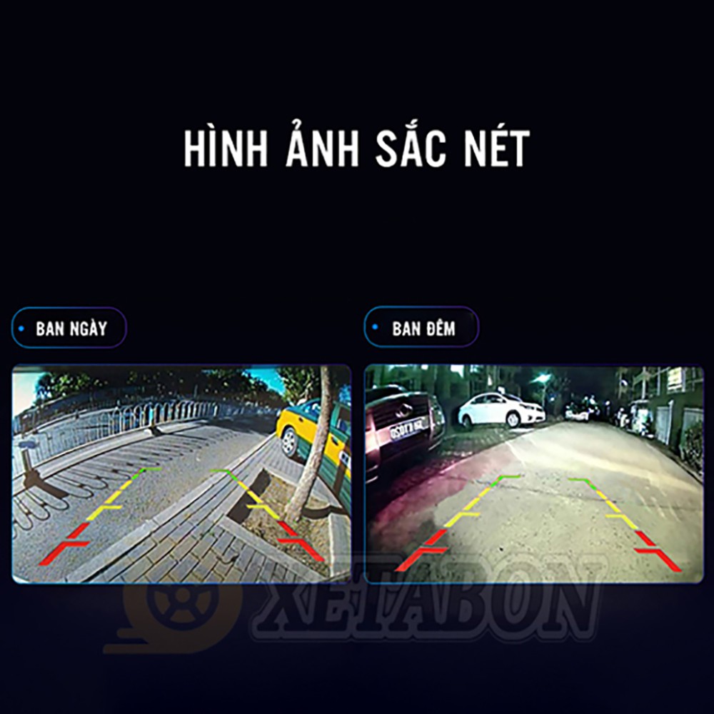 [Chính hãng] CAMERA LÙI Ô TÔ AHD - CÔNG NGHỆ HÌNH ẢNH CHẤT LƯỢNG CAO