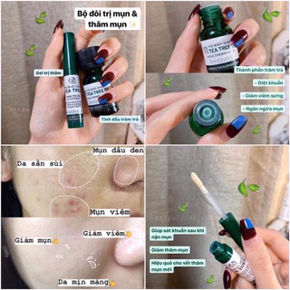 Gel chấm mụn mờ thâm Tea Tree Targeted Gel The Body Shop