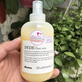 Xịt dưỡng chăm sóc tóc hằng ngày Dede Hair Mist Davines 250ml [ Fanola ]