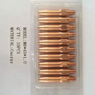 Bép hàn M6x45x1,2/1.0/0.9 vỉ 10 cái