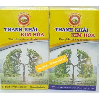 THANH KHÁI KIM HÒA - VIÊN UỐNG GIẢM HO DO VIÊM HỌNG - VIÊM PHẾ QUẢN