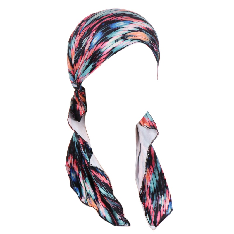 Mũ Trùm Đầu Co Giãn Thiết Kế Đuôi Dài Phong Cách Hồi Giáo