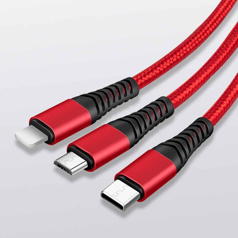 Dây Cáp Sạc Usb C Sang Usb C / Micro Usb / Lig-Htning Cho Điện Thoại / Máy Tính Bảng
