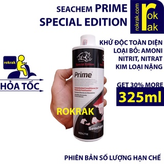 Seachem Prime 250ml 325ml (250 325 ML CHAI NGUYÊN) Dung Dịch Khử Nước TOÀN DIỆN Cho Bể Cá Cảnh