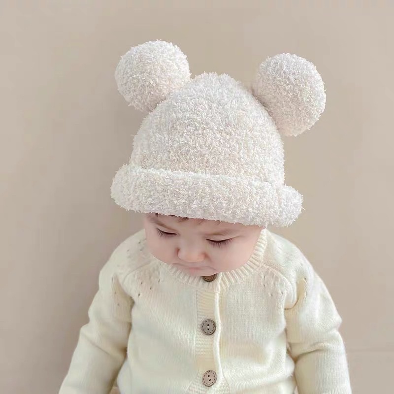 [Hàng loại 1] Mũ lông cừu mickey đáng yêu cho bé trai gái