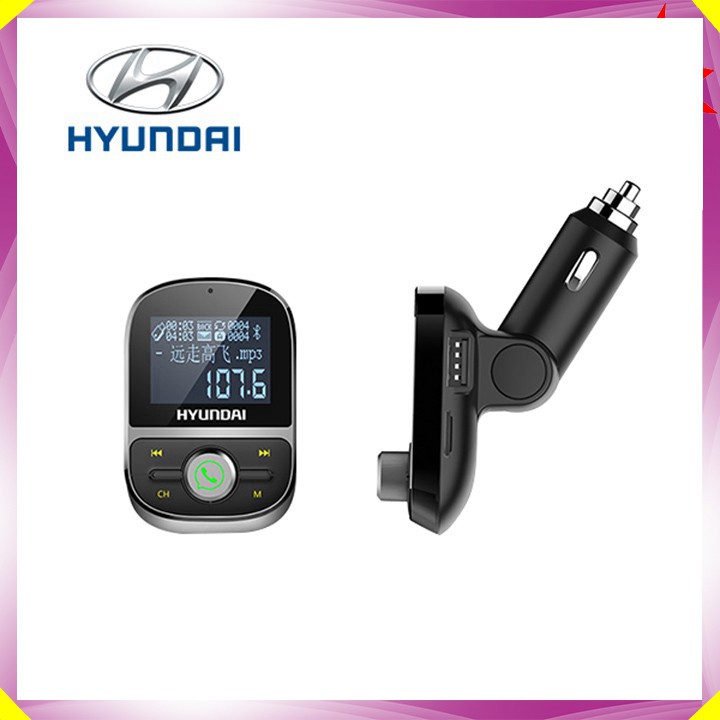 Tẩu nghe nhạc kiêm điện thoại rảnh tay cao cấp Hyundai HY-92 - Hàng Nhập Khẩu Chính Hãng