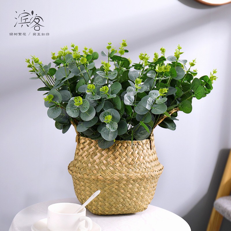 Cành lá táo 16 nhánh hàng loại 1 giống thật, phù hợp trang trí nhà cửa