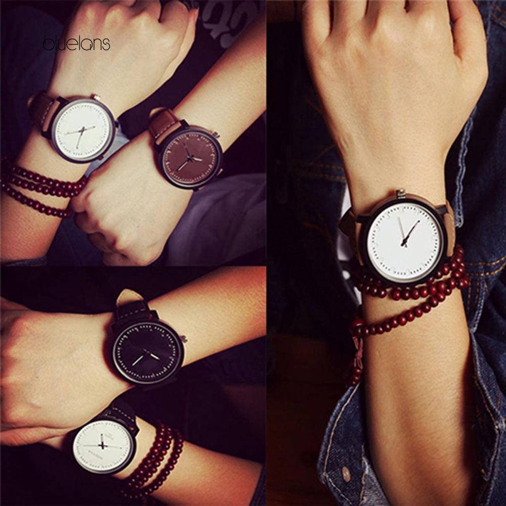 Đồng Hồ Dây Giả Da Thanh LịCh Cho CặP Đôi