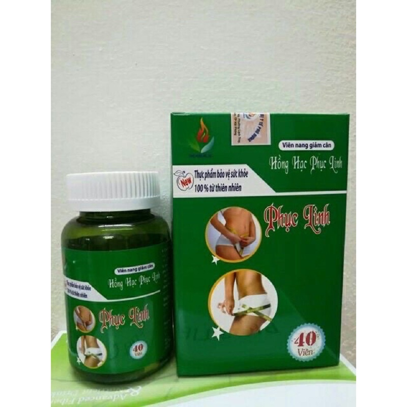 Viên uống giảm cân Hồng hạc phục linh