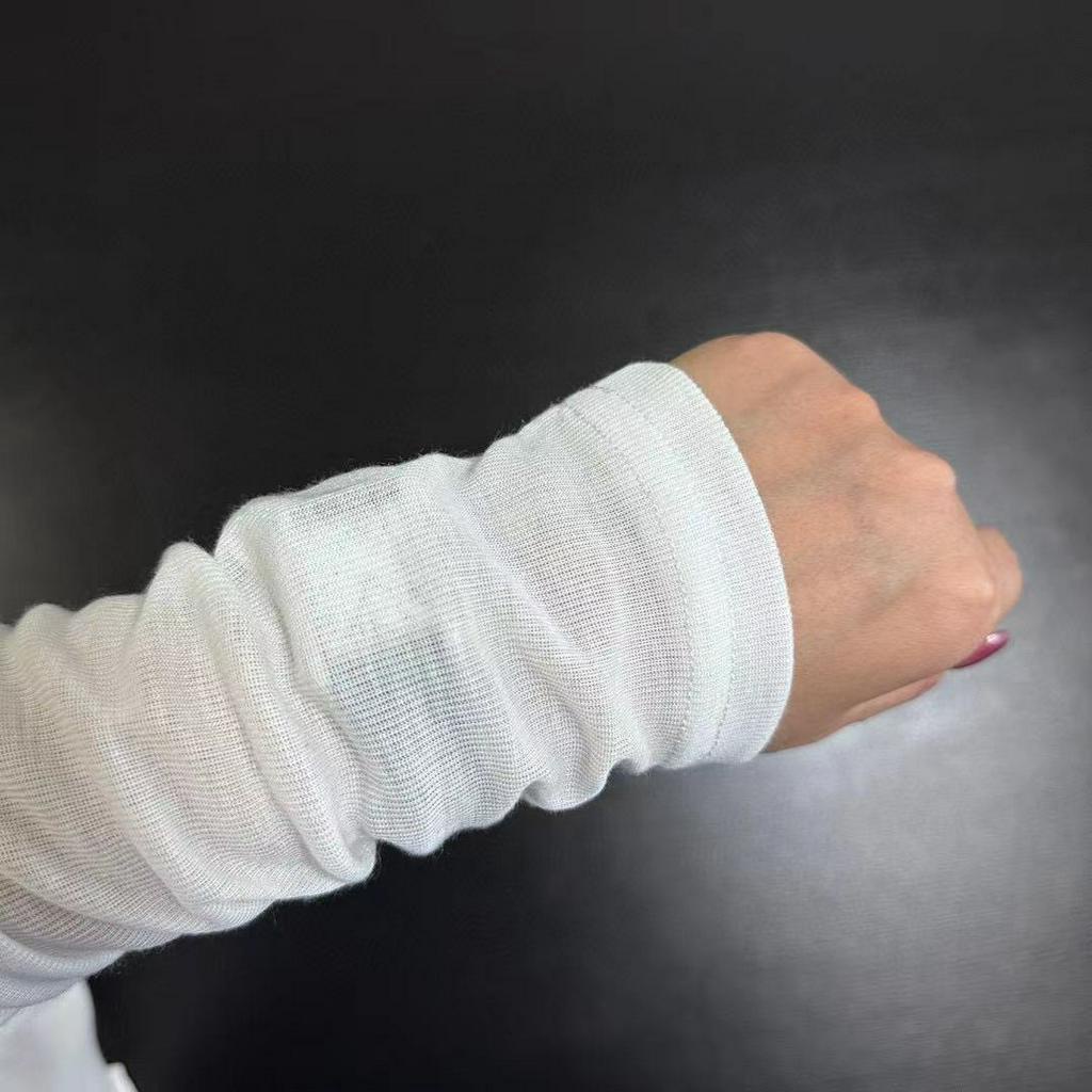 Mim * IU 2023 Áo Thun Dài Tay Trong Suốt Mới