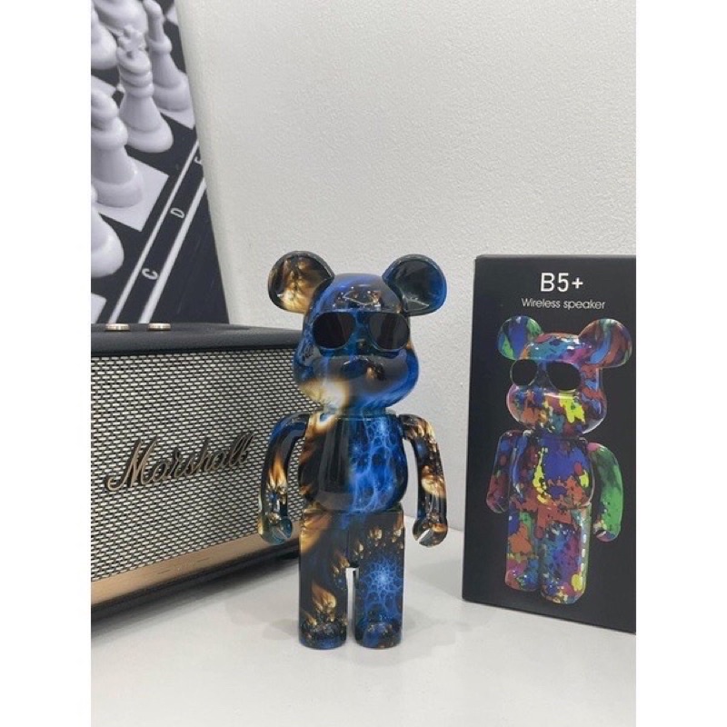 Loa Bluetooth B5+ Bearbrick Kaws B5 Plus Hình Gấu, Âm Thanh Sống Động, Nghe Nhạc Cực Hay Bảo Hành 12 Tháng