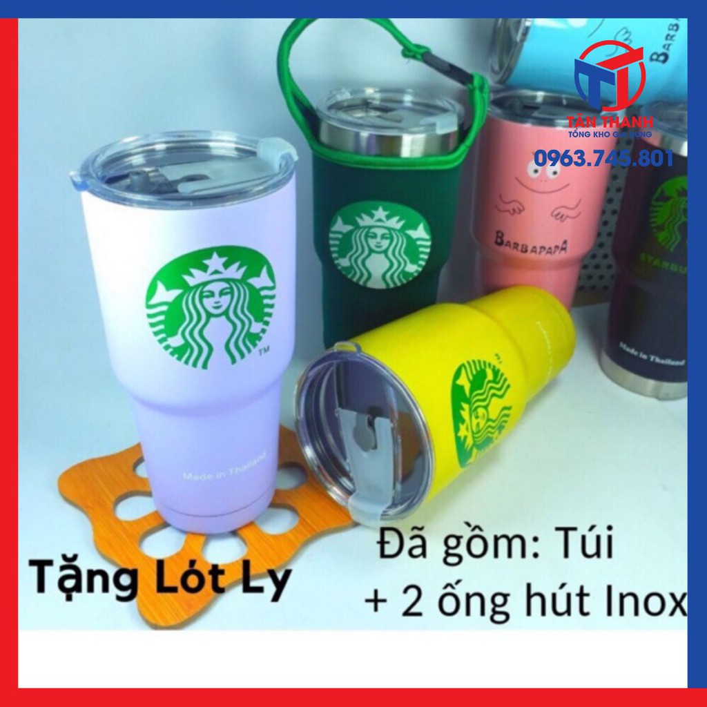 Ly giữ nhiệt thái lan 900ml giao màu , hình ngẫu nhiên
