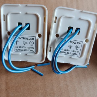 Dimmer đèn,quạt lắp âm IP - 1000W (Công tắc điều chỉnh quạt,đèn)..