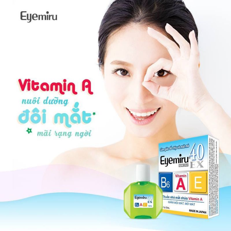 [Chính hãng] Nhỏ mắt Eyemiru Nhật Bản