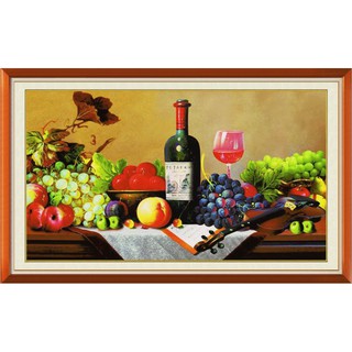 Tranh đính đá hoa quả df2263 82x50cm