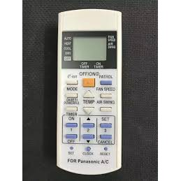 Remote Điều khiển điều hòa panasonic CS 2 Chiều